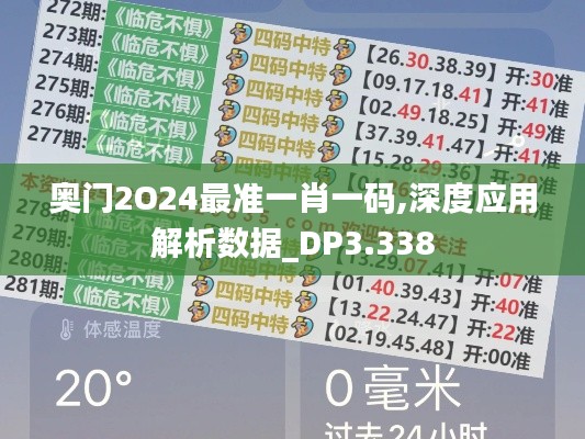 奥门2O24最准一肖一码,深度应用解析数据_DP3.338