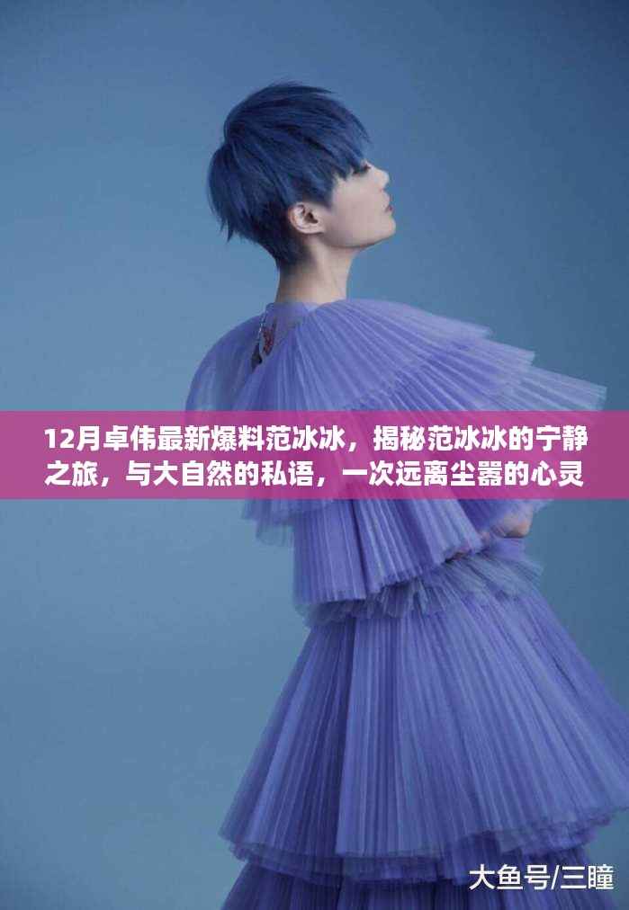 范冰冰揭秘宁静之旅，卓伟爆料与大自然的私语，心灵远离尘嚣之旅