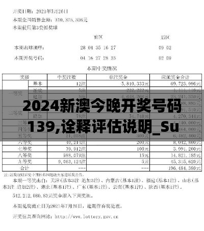 2024新澳今晚开奖号码139,诠释评估说明_Surface10.242