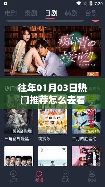 掌握历年热门推荐,洞悉01月03日趋势