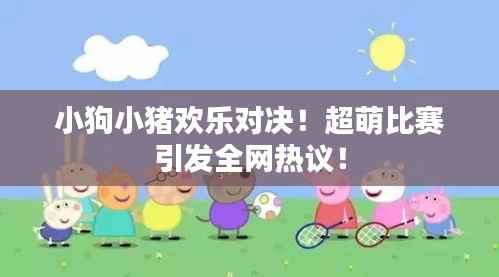 小狗小猪欢乐对决!超萌比赛引发全网热议!
