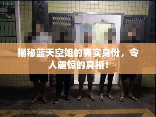 揭秘蓝天空姐的真实身份,令人震惊的真相!